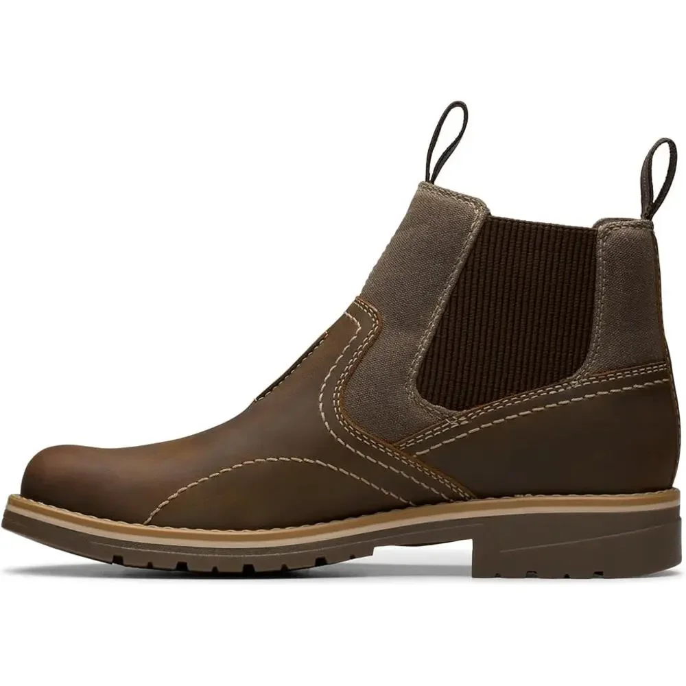 Clarks Men's Morris Easy Waterproof Ankle‎ Boot, Beeswax Leather, 9.5